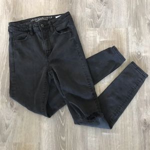 American Eagle High Rise Skinny Jeans